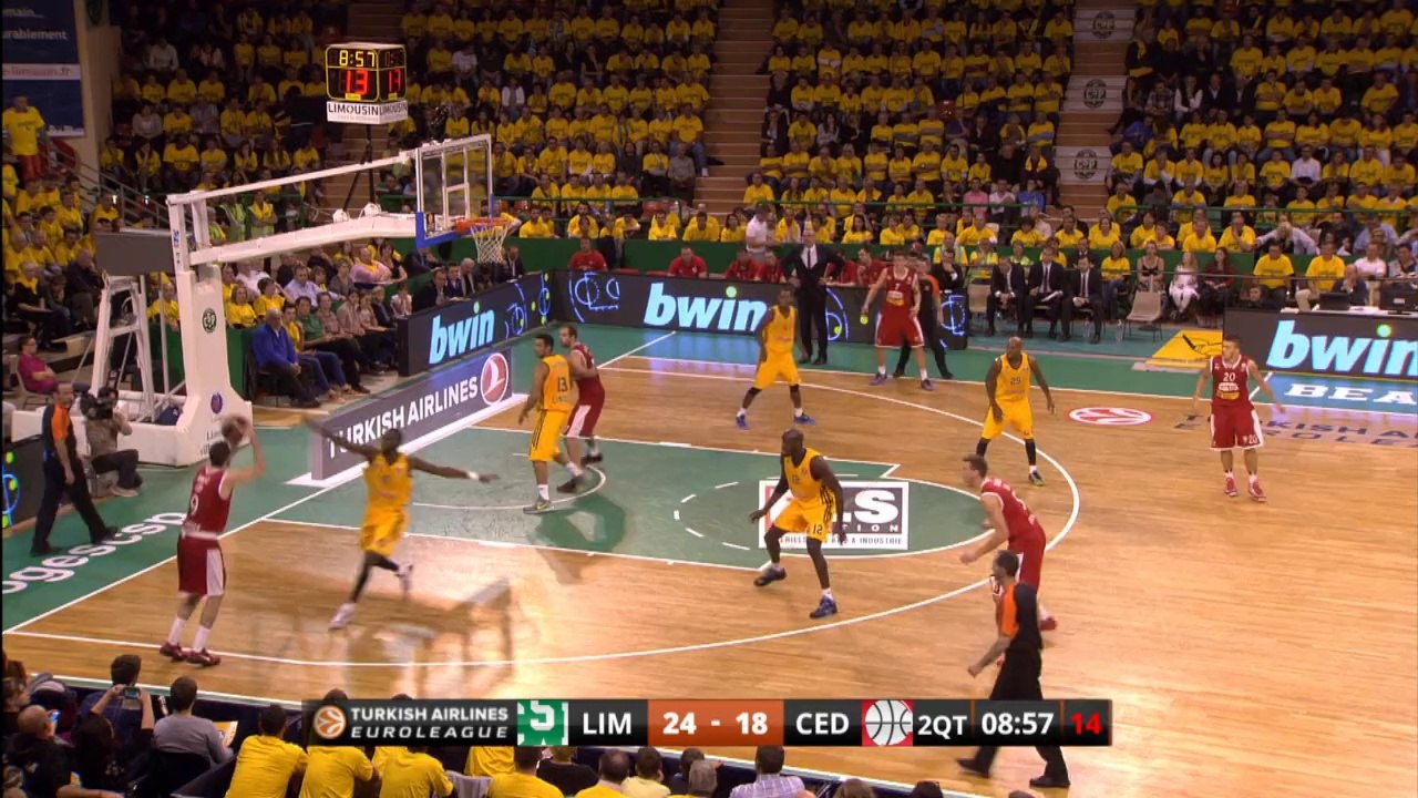 Highlights: Limoges CSP-Cedevita Zagreb