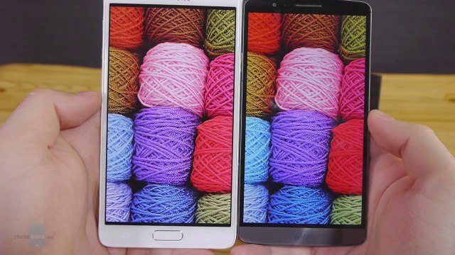 Samsung Galaxy Note 4 vs LG G3