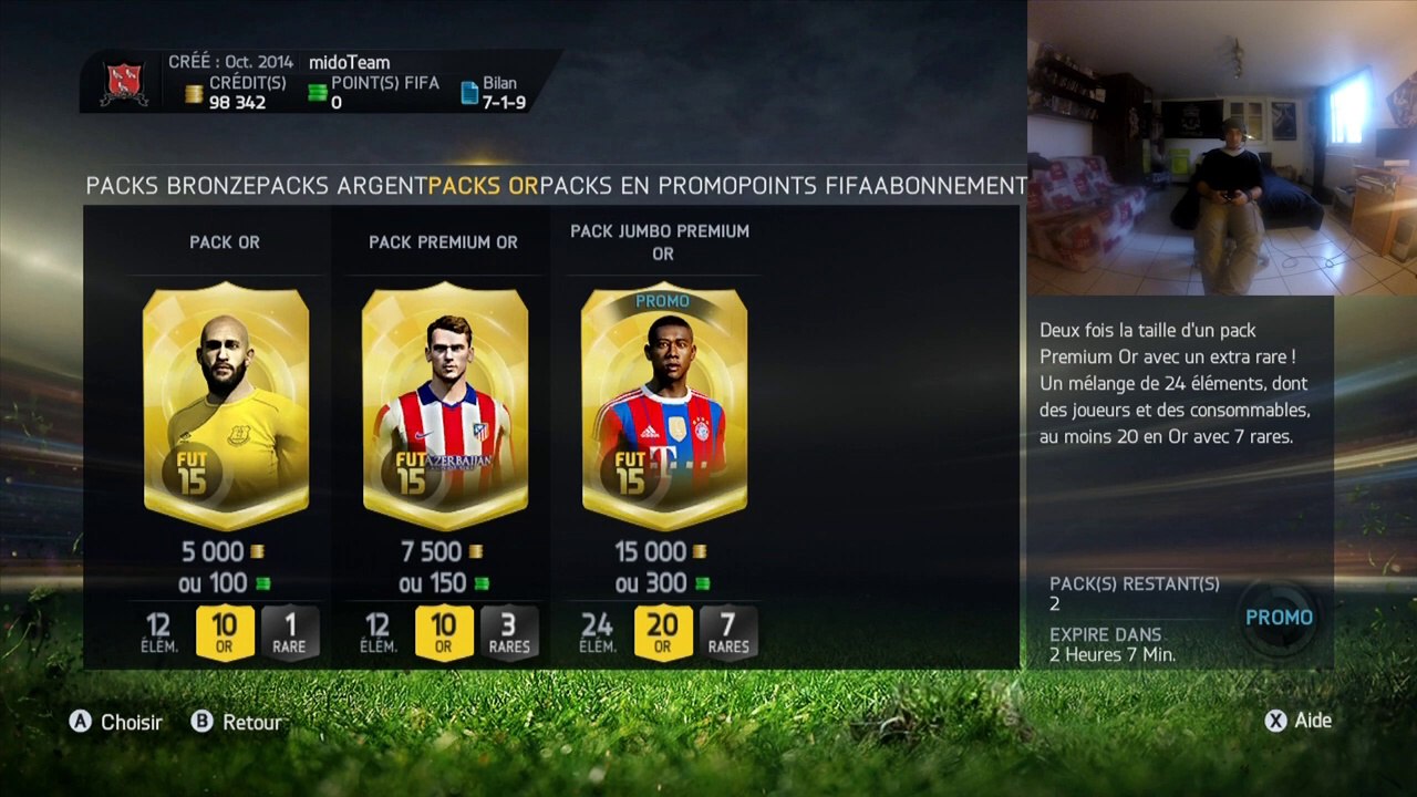 [FIFA 15] ~ Pack Opening #2 ~ La chance tourne !