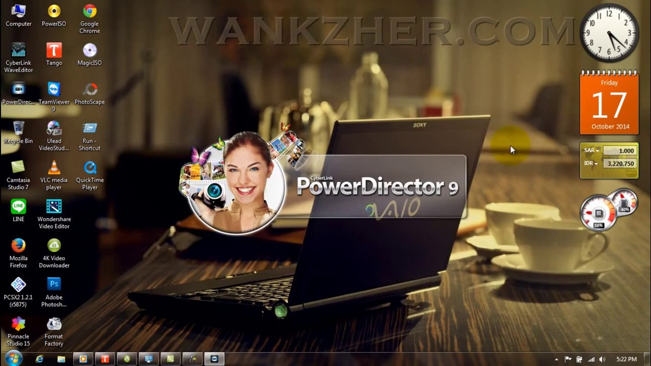 Tutorial How To Install Cyber Link Power Director 9 and activate by serial