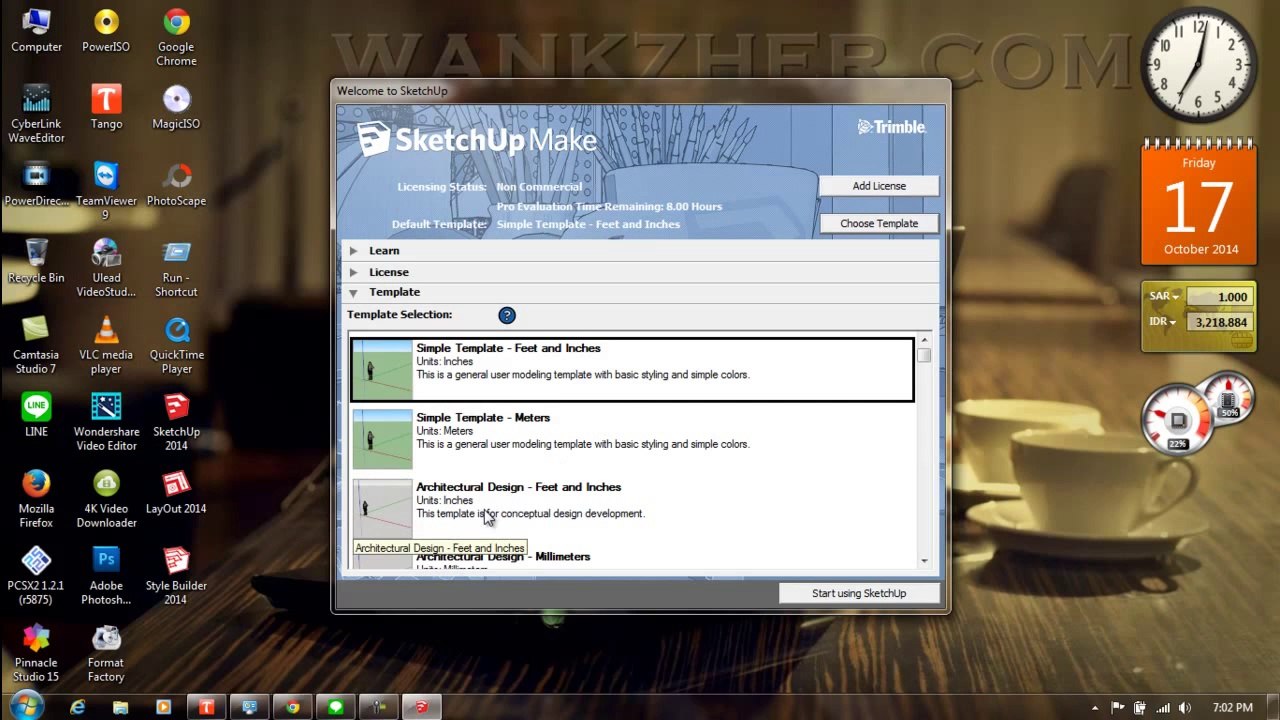 Tutorial How To Download, Install, and Use Skectup 8