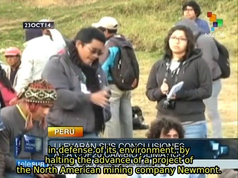 Peruvian environmentalists reject transnational mining projects