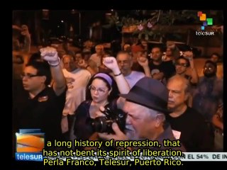 Puerto Rico: Youth commemorate the Massacre of Rio Piedras