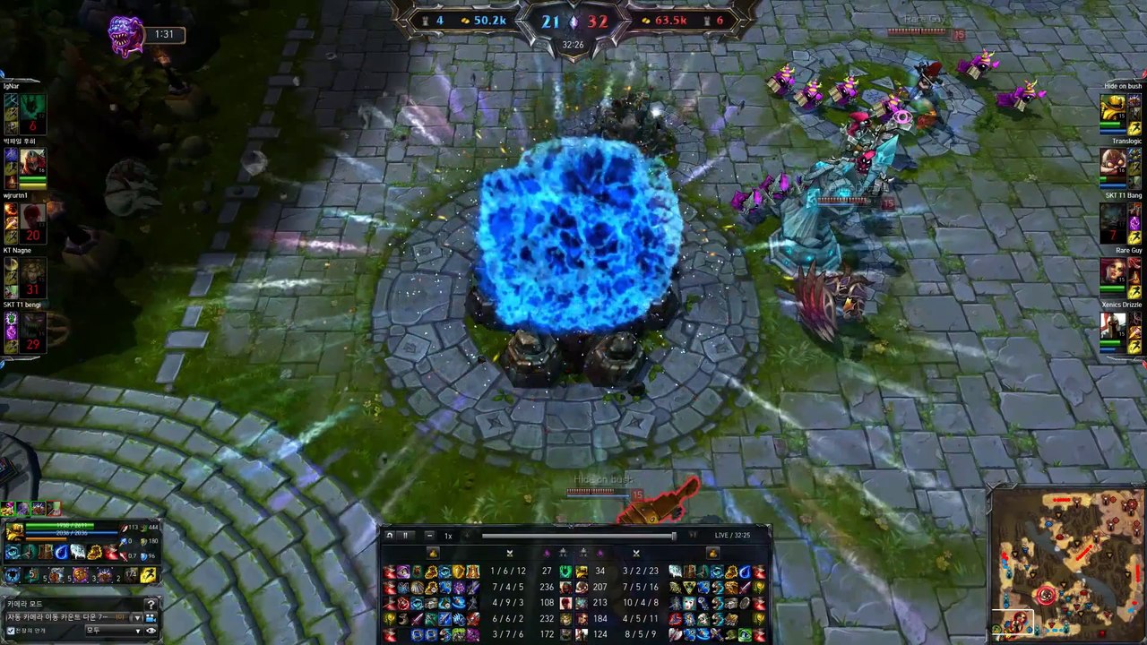 Faker - Blitzcrank pulling serie highlights