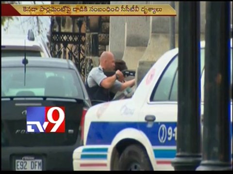CCTv visuals of attack on Canadian parliament - Tv9