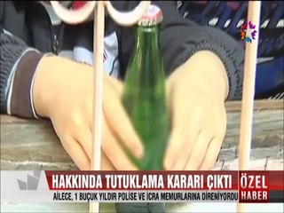 Polise ve İcra memurlarına 1,5 yıldır ailece direnen kadına tutuklama kararı