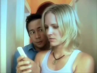 Blonde Girl Pregnancy Test Funny Ad