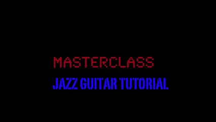 How to play 'Body and soul' Jazz guitar Tutorial