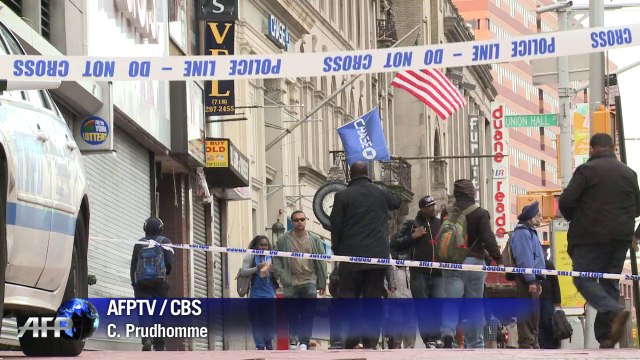 USA: attaque à la hachette contre des policiers new-yorkais