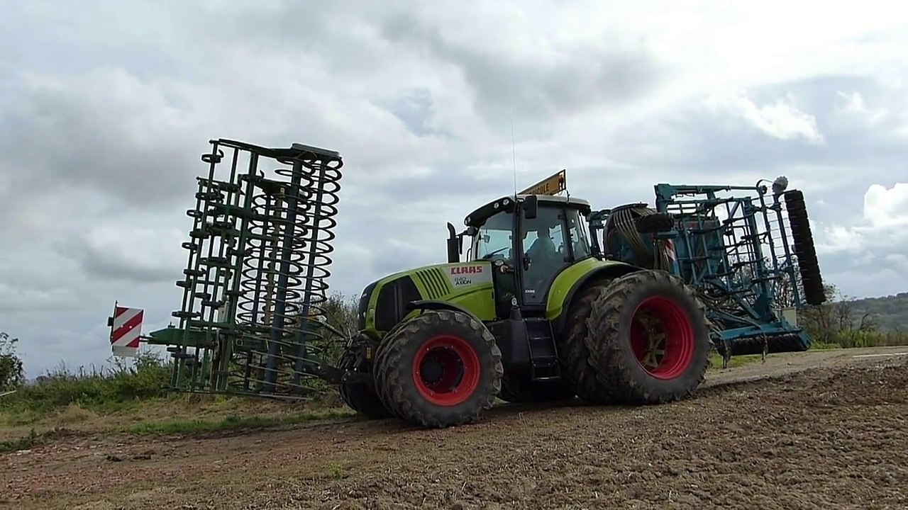 SULKY Kronos en 6m - semis de blé 2014