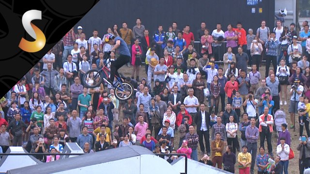 1st Daniel Dhers BMX Park Pro Qualifs - FISE World Chengdu-China 2014