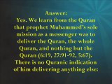 Quran Alone - Hadith According to the Quran