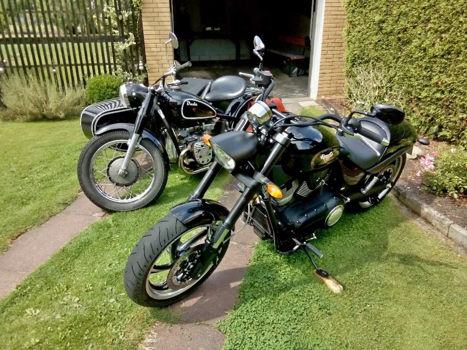 Victory Hammer mit (legal) Miller Auspuff