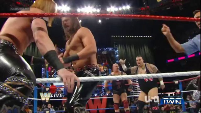 WWE Monday Night Raw (Old School) 04.03.2013 от канала IWN
