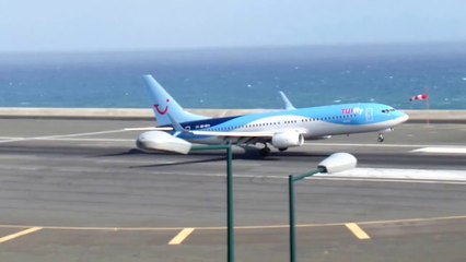 Madeira Island : Pilote d'avion gère un atterrissage mouvementé !