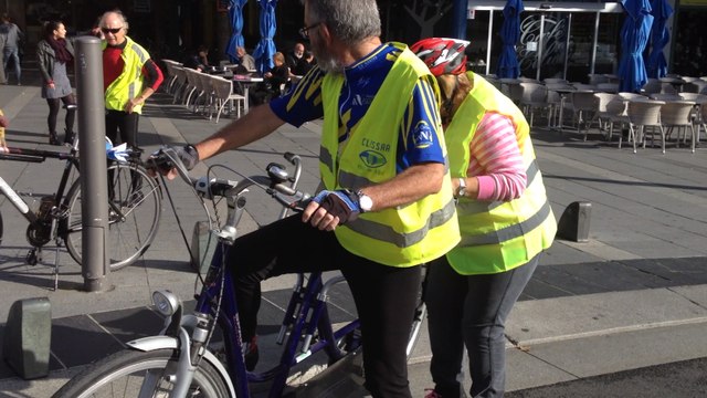 Rouler avec des malvoyants