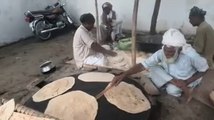 RotiBread Making in Cultural Wedding Ceremonies in Punjab,Pakistan