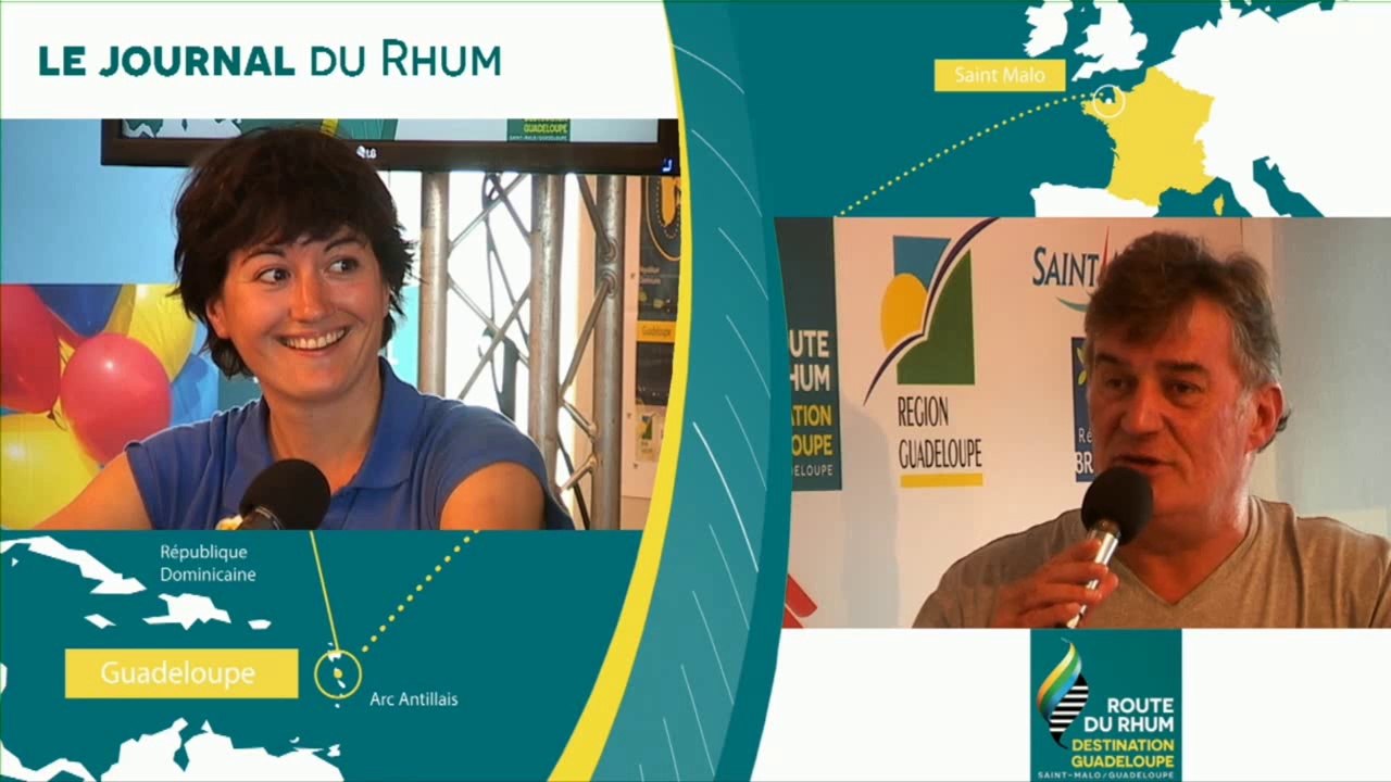 Journal du Rhum du 25/10 depuis St Malo (REPLAY)