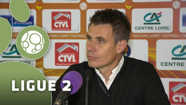 Conférence de presse US Orléans - US Créteil-Lusitanos (1-1) : Olivier FRAPOLLI (USO) - Philippe HINSCHBERGER (USCL) - 2014/2015