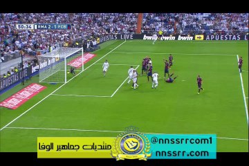 هدف #ريال-مدريدالثاني ضد #برشلونة 2-1 | #بيبي