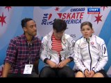 Skate America 2014 Miriam ZIEGLER / Severin KIEFER SP