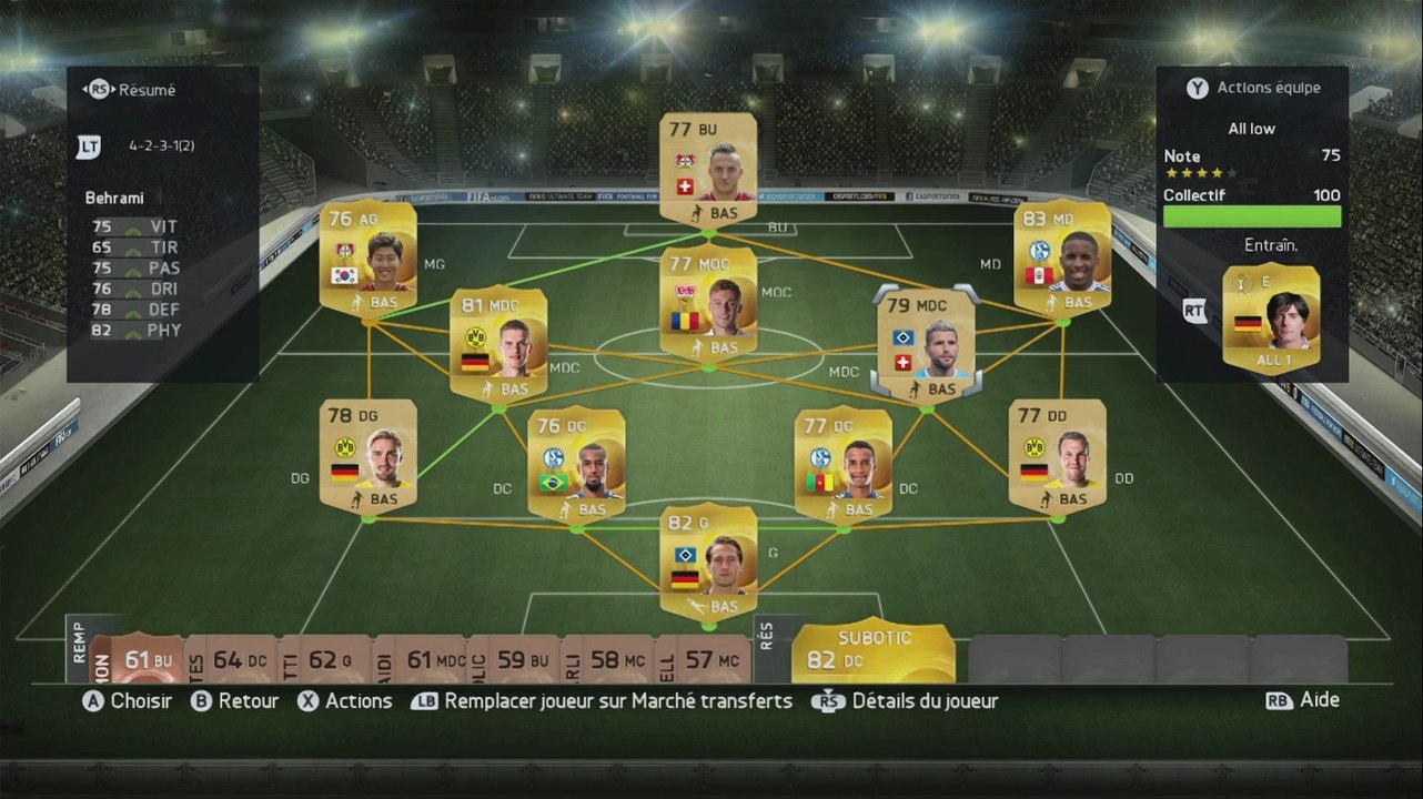 Psyko17 présente son équipe Bundesliga low cost !