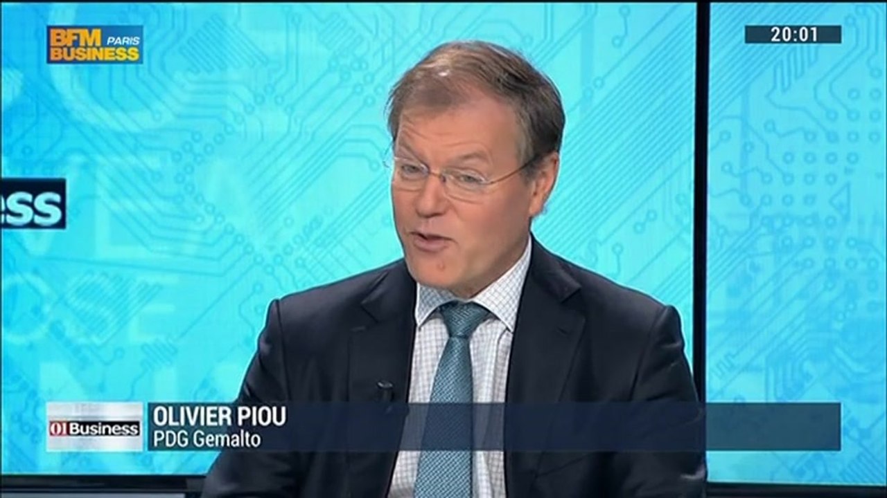 Sécurité numérique: quels sont les nouveaux projets de Gemalto ?: Olivier Piou (1/2) - 25/10