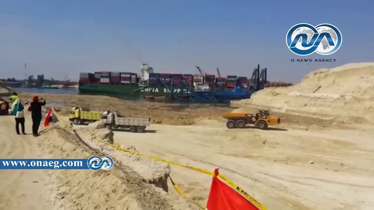 أعمال الحفر والتكريك بالقناة الجديدة لن تؤثر عل...