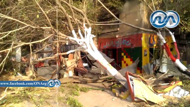 بالفيديو.. حي مدينة نصر يزيل مقاهي وأكشاكا مخالفة.. وأصحابها يصرخون: معنا تراخيص؟