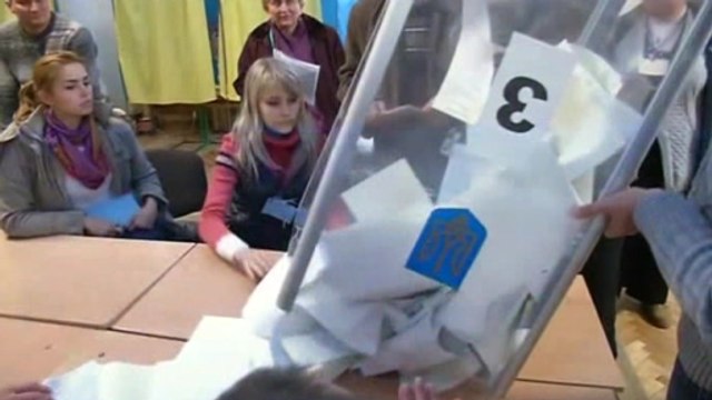 Pro-Europe parties ahead in Ukraine election: exit poll