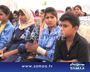 Weightlifting Competition among Army Girls