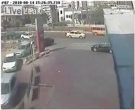 Driver Hit And Attempted Run. West Bank, Ramallah, Palestine