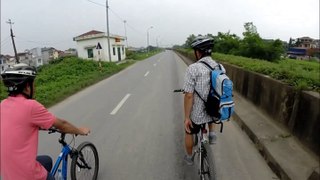 Cycling around Hanoi