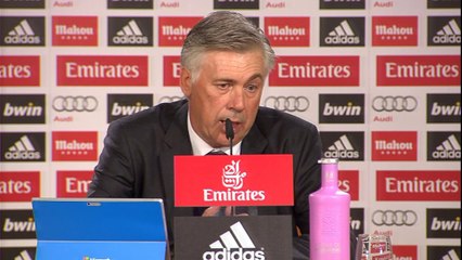 Ancelotti orgulloso del trabajo de sus jugadores
