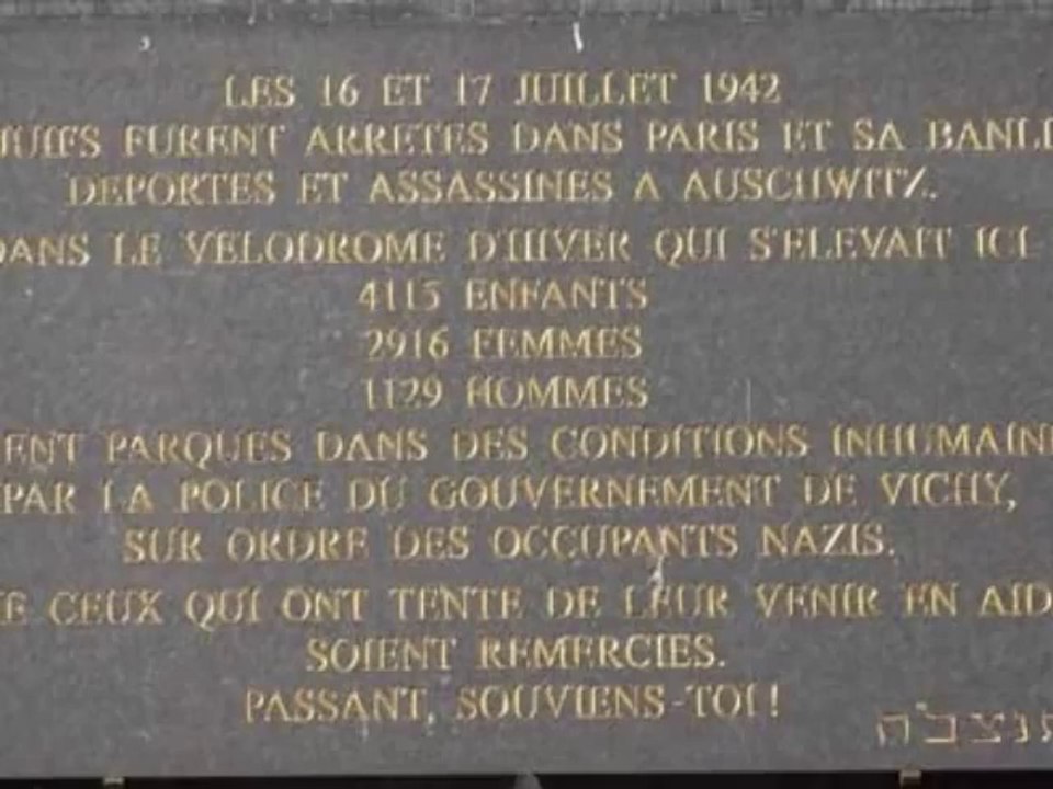 Jean Ferrat -Si nous mourons- - La Rafle du Vél d'Hiv