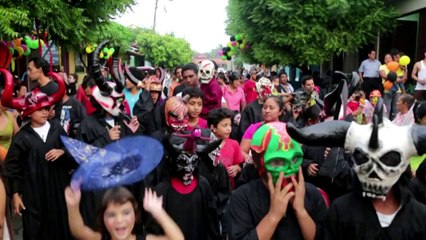 Agüizotes, una fiesta de miedo en Nicaragua