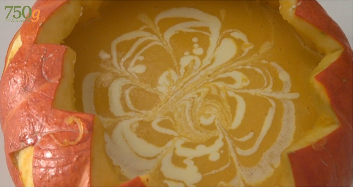 Recette de Soupe à la citrouille - 750 Grammes