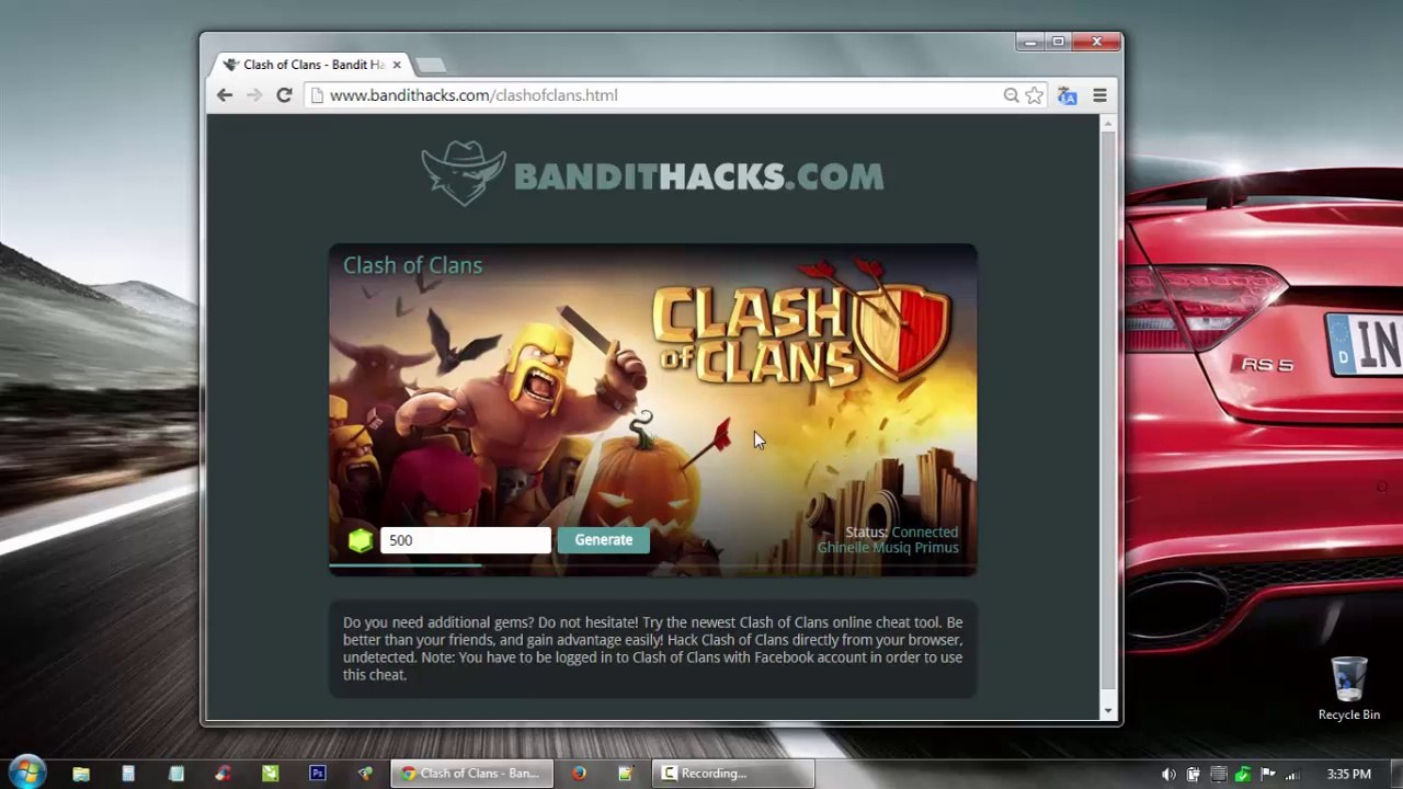 FREE Clash of Clans Gratuit Regalo 2015