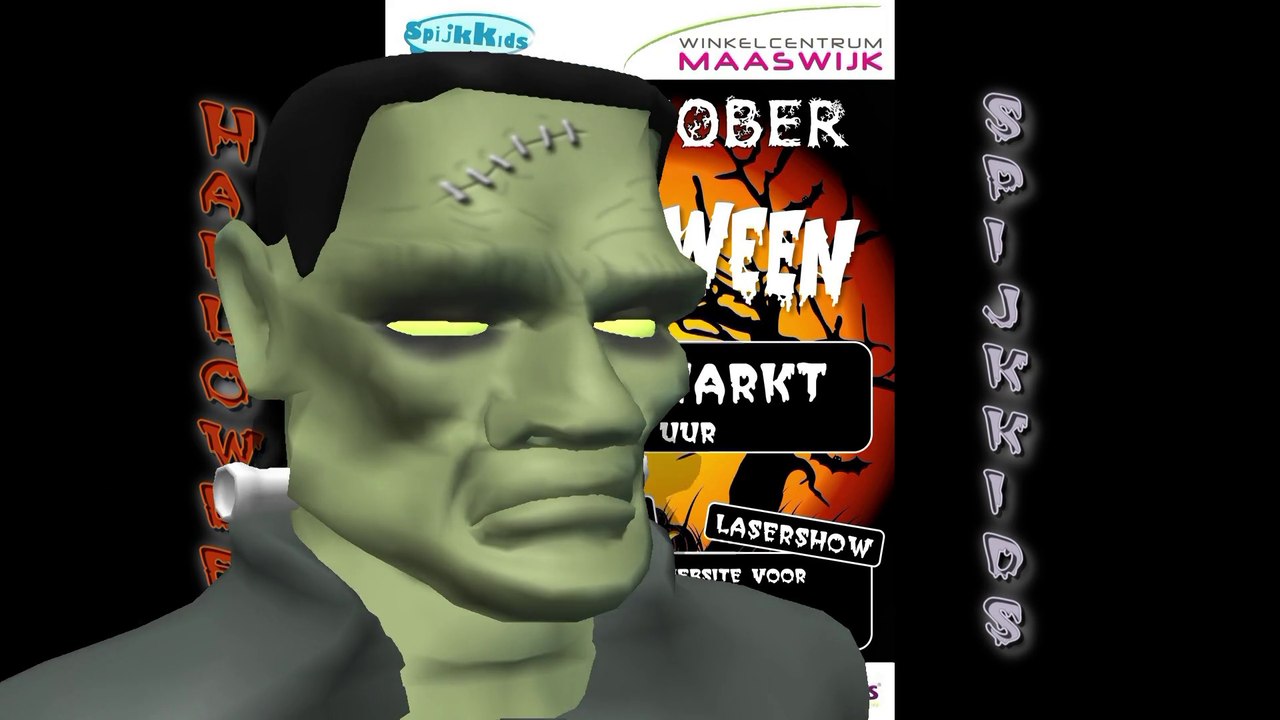 Halloween SpijkKids - Herfstmarkt - Voorbereiding Spooky Halloween Tour / Spijkenisse 2012