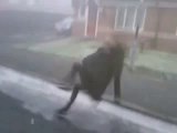 [+18 ~ Sexy Funny Girl]Girl on ice fail - Fails World