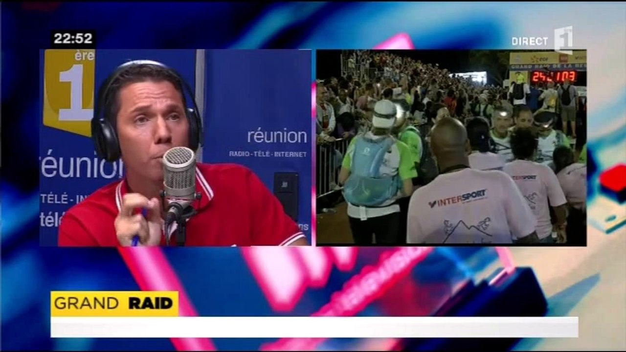 2/2 - Grand Raid 2014 : direct arrivée en mode Cross Media (2ème partie)