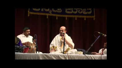 VIDYARANYA KANNADA KUTA: DASA DAY: SRI VIDYABHUSHANA IN CONCERT: "VARAVA KODU ENAGE VAAGDEVI"