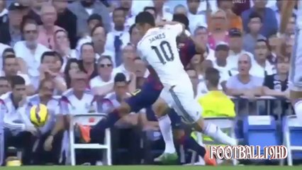 La Bicicleta de Neymar a James Rodriguez - El Clasico