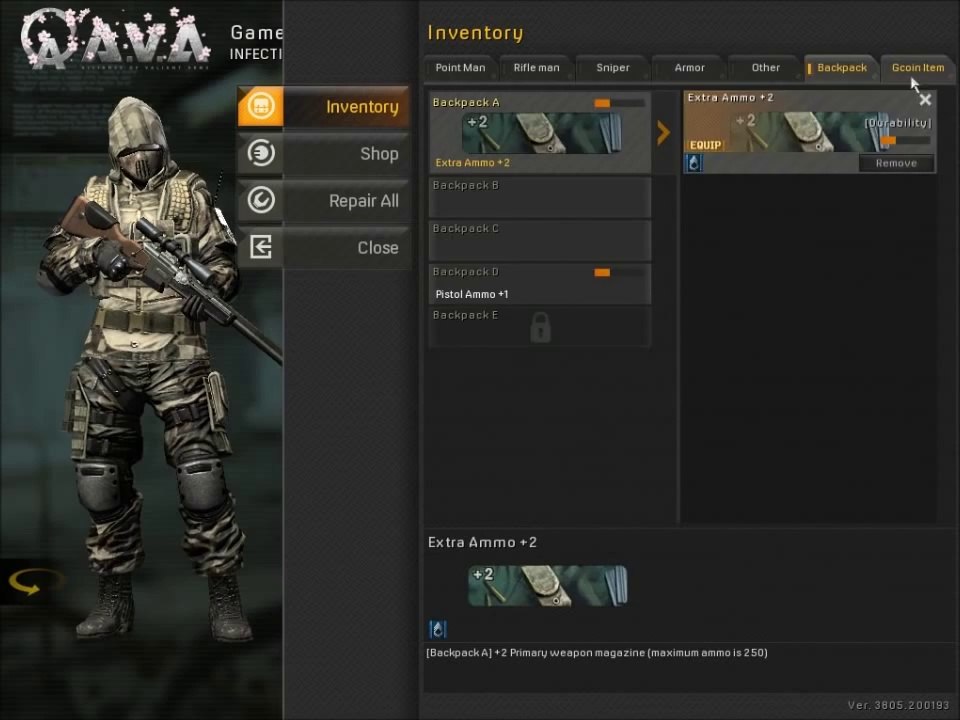 Buy Sell Accounts - Sell AVA account