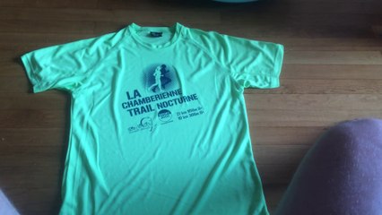 Tshirt finisher la chambérienne 2014 trail nocturne