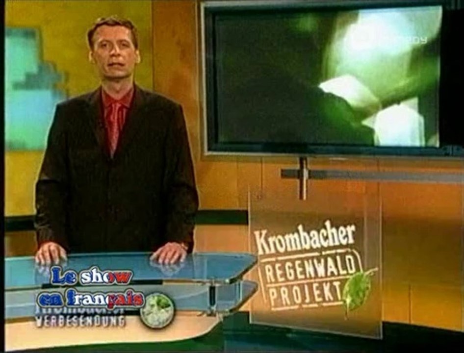 Die Harald Schmidt Show - 1091 - 2002-05-25 - Barbara Schöneberger, Le show en francais