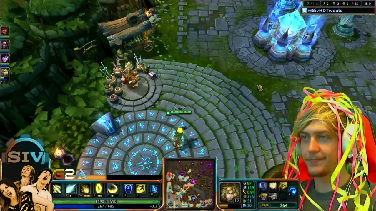 Siv HD - Mid - Ezreal vs Vel Koz