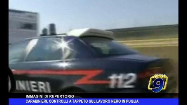 CARABINIERI | Controlli a tappeto sul lavoro nero in Puglia