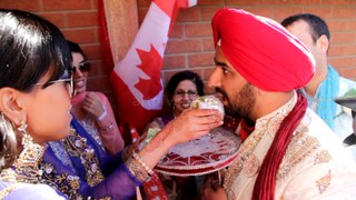 Nav & Gurbir Punjabi Wedding Video at Kitchener Gurudwara