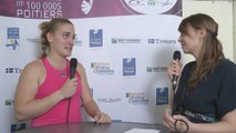 Interview Timea Babos Internationaux Féminins de la Vienne 2014